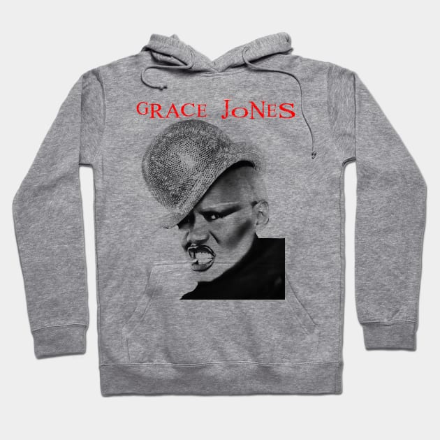 grace jones visual art Hoodie by DOGGIES ART VISUAL